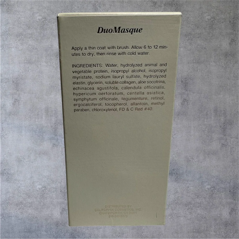 Vintage Silk Skin DuoMasque 2 oz Facial Mask NOS‎ In Box Skincare Collectible
